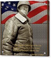 General George S Patton Acrylic Print