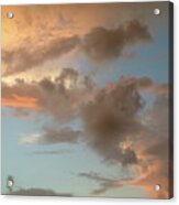 Gentle Clouds Gentle Light Acrylic Print