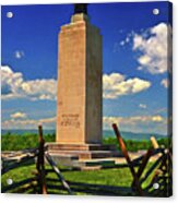 Gettysburg - Eternal Light Peace Memorial 001 Acrylic Print
