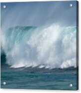 Giant Curling Wave Acrylic Print