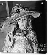 Girl Playing Dress-up, C.1950s Acrylic Print