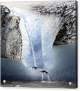 Glacier Calving - Alaska Acrylic Print