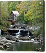 Glade Creek Grist Mill Acrylic Print