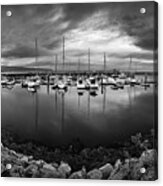 Glenarm Harbour Acrylic Print