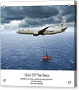 God Of The Seas Acrylic Print