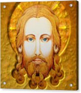 Gold Plate Icon Acrylic Print