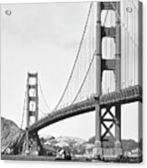 Golden Gate Bridge From Baker Beach 2 Acrylic Print