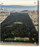 Golden Gate Park In San Francisco Aerial Photogolden Gate Park In San Francisco Aerial Photo Acrylic Print