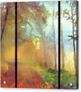 Golden Mist Landscape Painting by Georgiana Romanovna - Fine Art America