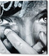 Graffiti Eyes Acrylic Print