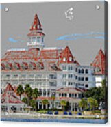 Grand Floridian In Summer Acrylic Print