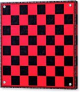 Grandpa's Checkerboard Acrylic Print