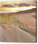 Great Sand Dunes Sunset - Colorado - Landscape Acrylic Print