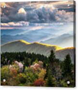 Great Smoky Mountains National Park - The Ridge Acrylic Print
