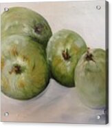 Green Apples Acrylic Print