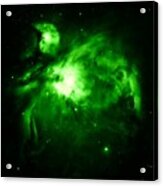 Green Nebula Acrylic Print