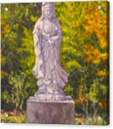 Guan Yin Statue Acrylic Print