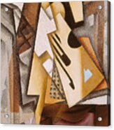 Guitar On A Chair By Juan Gris Acrylic Print