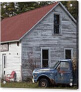 Gus's Garage Acrylic Print