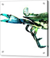 Half Crab - The Left Side Acrylic Print