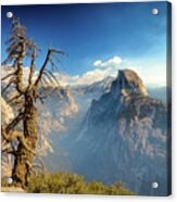 Half Dome From Glacier Point Acrylic Print