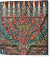Hanuka Prayer Acrylic Print