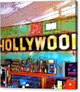 Happy Hour At The Hollywood Cafe Acrylic Print
