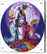 Hari Hara Krishna Vishnu Acrylic Print