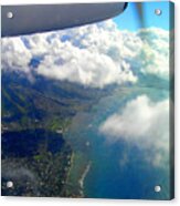 Hawaii Aerial View Acrylic Print