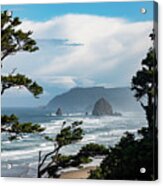 Haystack Views Acrylic Print