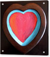 Hearts Afire Acrylic Print