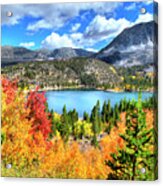 Heavenly Colors At Rock Creek Lake Acrylic Print