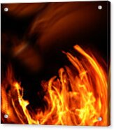 Heavenly Flame Acrylic Print