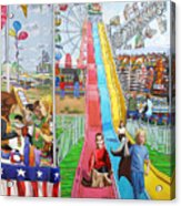 Hecksher Park Fair Acrylic Print