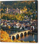 Heidelberg Sunset Acrylic Print