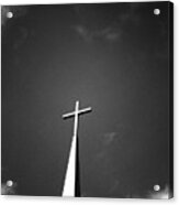 Higher To Heaven - Black And White Photography By Linda Woods Acrylic Print
