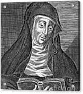 Hildegard Of Bingen, German Polymath Acrylic Print