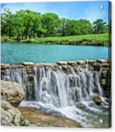 Hill Country Tranquility Acrylic Print