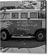 Hippie Van, San Francisco 1970's Acrylic Print