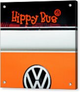 Hippy Bus Acrylic Print