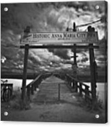 Historic Anna Maria City Pier 9177436 Acrylic Print