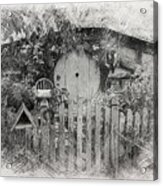 Hobbit's Front Gate Illustration Acrylic Print