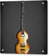 Hofner Violin Bass 62 Acrylic Print