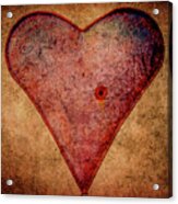 Hole In The Tin Mans Heart Acrylic Print