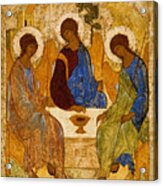 Holy Trinity. Troitsa Acrylic Print