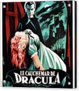 Horror Of Dracula Aka Le Cauchemar De Acrylic Print
