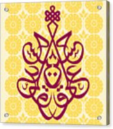 Hossein--yellow Mod Acrylic Print