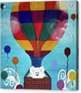 Hot Bear Balloon Acrylic Print