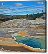 Hot Spring Acrylic Print