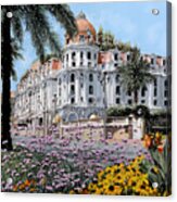 Hotel Negresco Acrylic Print